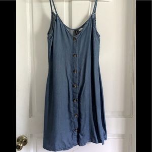 Denim casual summer dress.